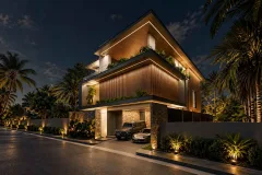 Astera Villas Jomtien — частные виллы с бассейнами в Паттайе — территория и зона отдыха