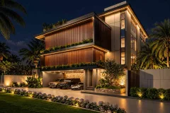 Astera Villas Jomtien — частные виллы с бассейнами в Паттайе — спальня или приватная зона