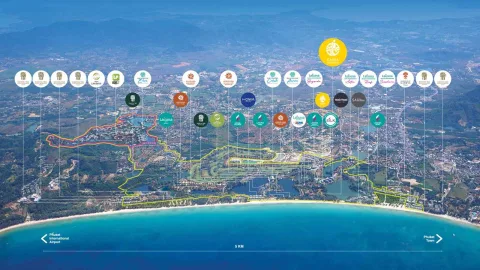 Cassia Phuket — бассейн и общественная инфраструктура