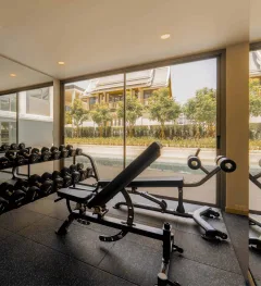 The Ozone Condominium — The Ozone Residences Bangtao — landscaped area and leisure space