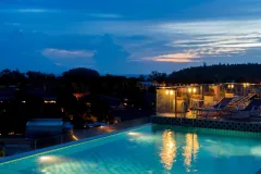 The Ozone Condotel — landscaped area and leisure space
