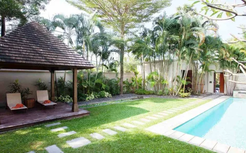 The Residence Resort — landscaped area and leisure space