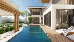 The Ozone Villas — Private Pool Villas in Bang Tao — architecture and facade