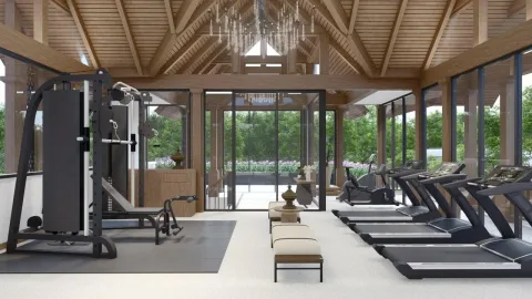The Ozone Villas — виллы с бассейном в Банг Тао — интерьер жилого пространства