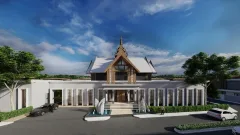 The Ozone Villas — Private Pool Villas in Bang Tao — landscaped area and leisure space