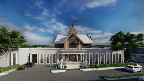 The Ozone Villas — виллы с бассейном в Банг Тао — территория и зона отдыха