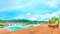 Q Conzept Condominium — Condos Near Kata & Karon Beaches — landscaped area and leisure space