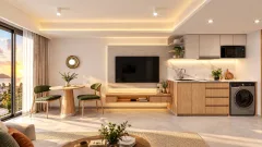 The Vibe Downtown Karon — квартиры в Кароне, Пхукет — ванная комната и отделка