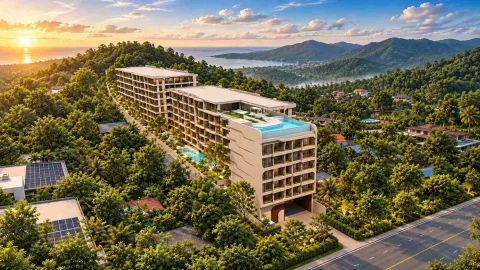 The Vibe Downtown Karon — квартиры в Кароне, Пхукет — территория и зона отдыха