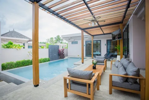 Gold Chariot Phuket — интерьер жилого пространства