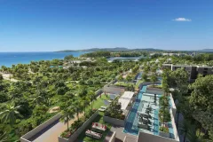 Laguna Beach Residences Reef — спальня или приватная зона