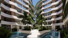 Millennium Condominium — квартиры у пляжа Бангтао — спальня или приватная зона