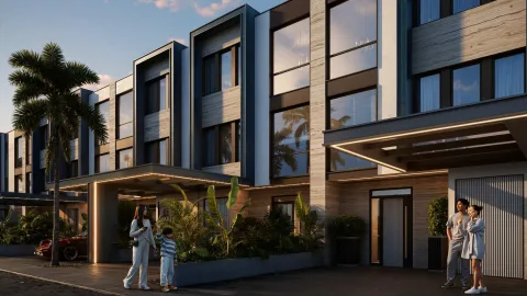 Above Element Private Pool Residence — таунхаусы с бассейнами в Бангтао — бассейн и общественная инфраструктура