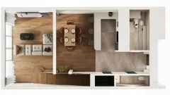 Above Element Private Pool Residence — таунхаусы с бассейнами в Бангтао — изображение проекта 20