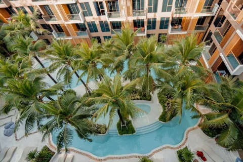 The Marin Phuket — Марин Пхукет — бассейн и общественная инфраструктура