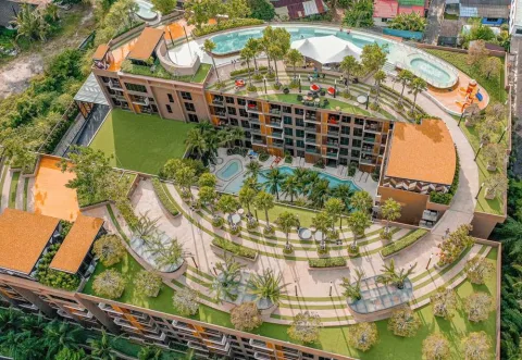 The Marin Phuket — Марин Пхукет — архитектура и фасад комплекса
