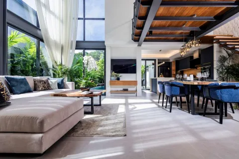 Riverhouse Phuket — виллы с бассейнами в Бангтао — интерьер жилого пространства