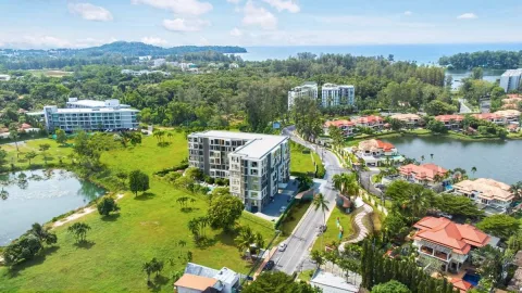 Laguna Lakeside Residences — Лагуна Лейксайд — архитектура и фасад комплекса
