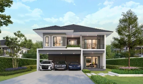 Supalai Lake Ville Phuket — Супалай Лейк Вилль — архитектура и фасад комплекса